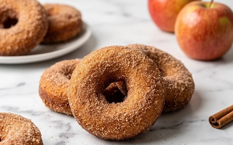 Easy Fried Apple Cider Donuts Homemade Autumn Bliss