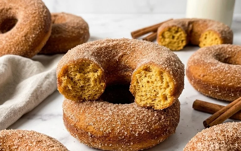 Easy Pumpkin Spice Donuts – Cozy Autumn Treat