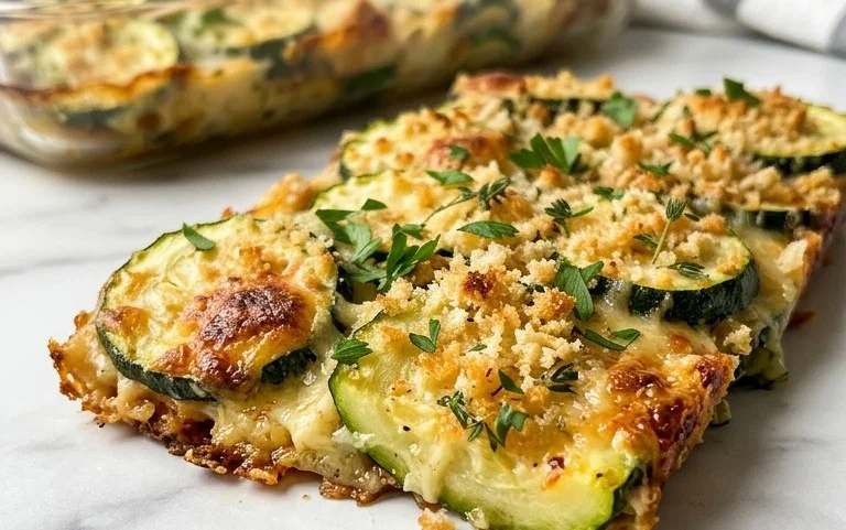 Easy Baked Parmesan Zucchini – Simple & Flavorful