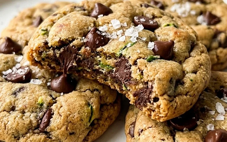 Triple Chocolate Zucchini Cookies
