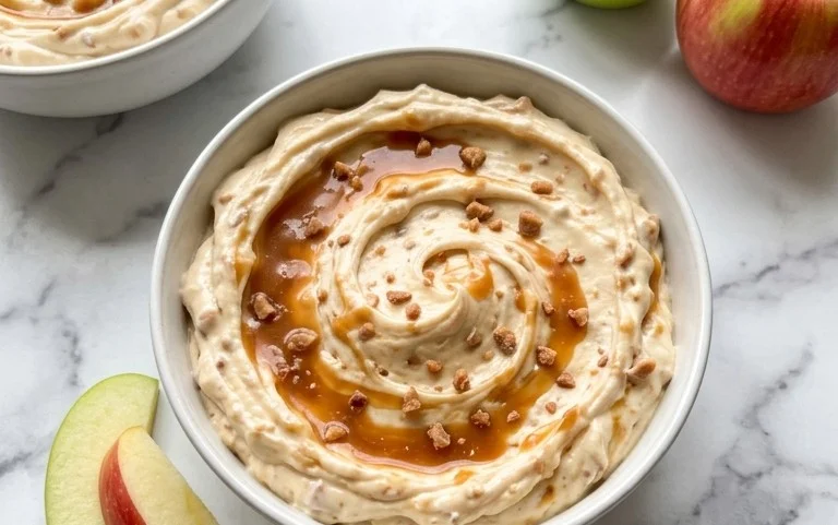 Easy Toffee Apple Dip – Caramel Apple Comfort