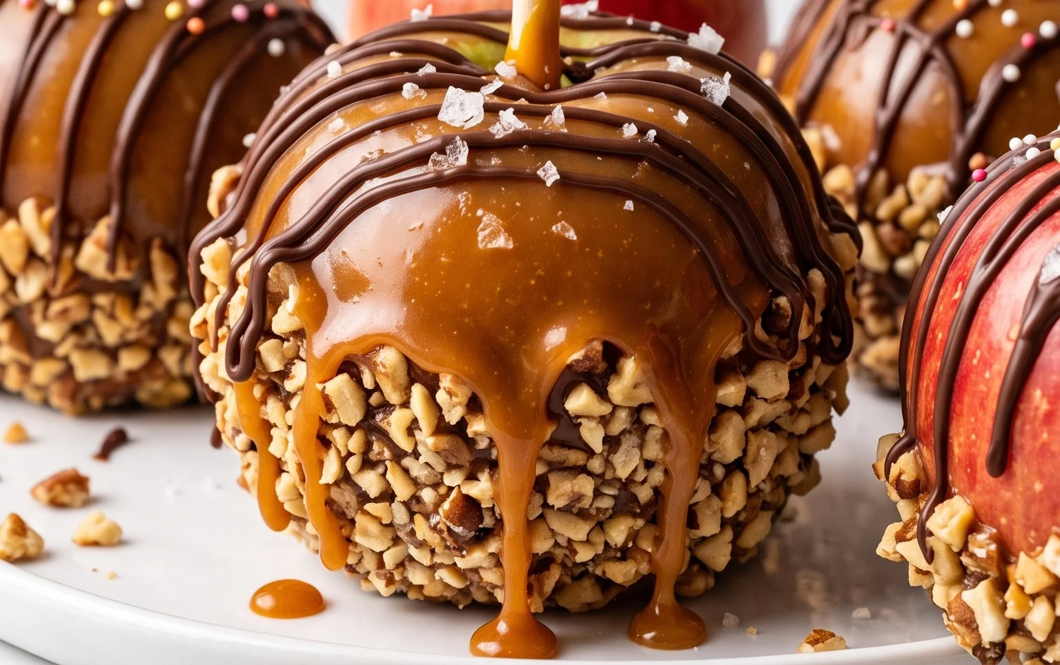 Homemade Gourmet Caramel Apples